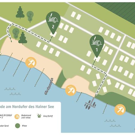 Haus Im Schilf 2 - Ferienwohnungen Am Hainer See Bei Leipzig Neukieritzsch ภายนอก รูปภาพ
